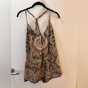 Bishop & Young paisley romper
